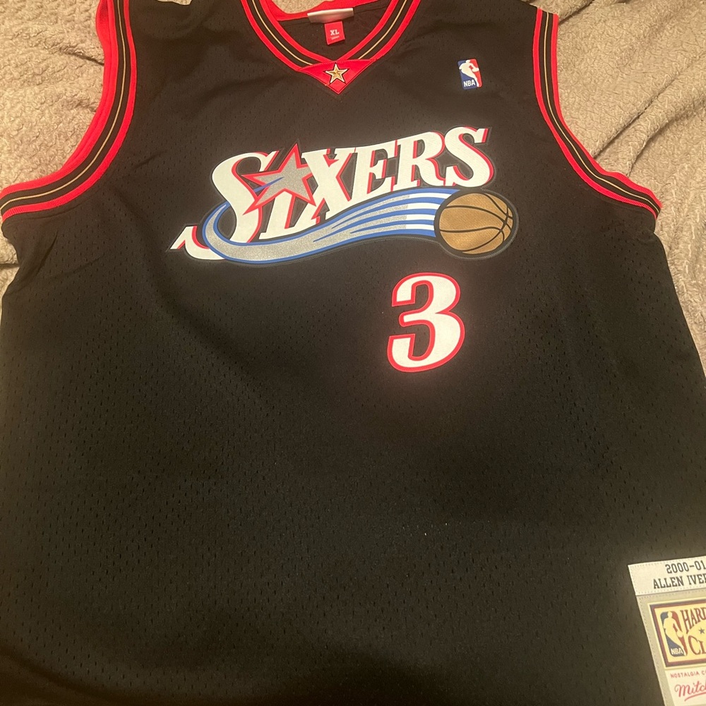Sixers jersey. Never worn